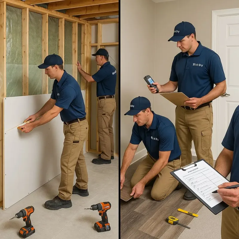 Repairs and Reconstruction process in Preston Heights, IL